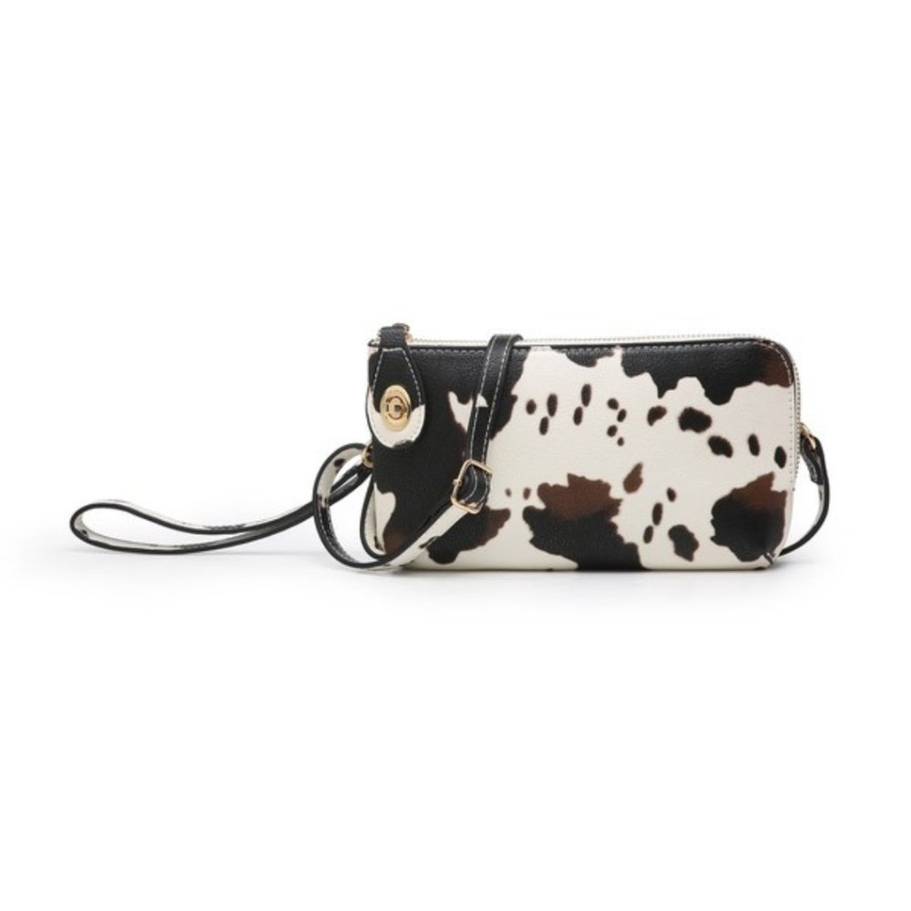 Kendall Cow Convertible Crossbody